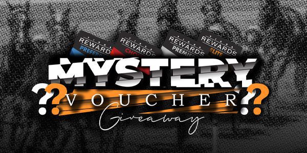 Mystery voucher giveaway.