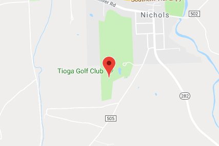 Tioga Golf Club Map