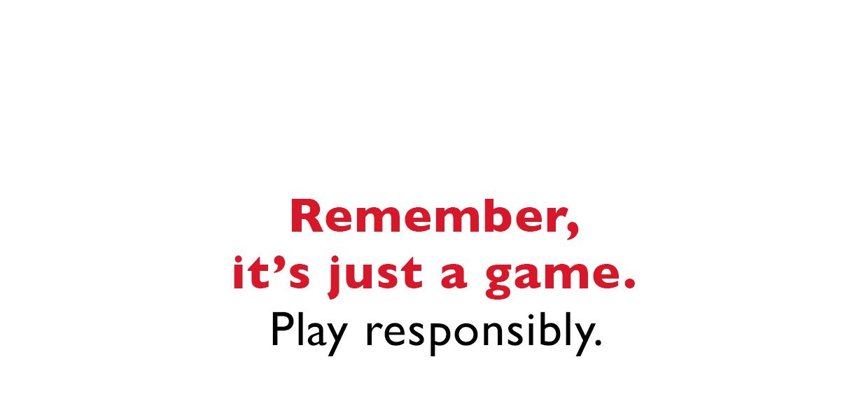 A red and white graphic with the words " remember, it's just a game ".